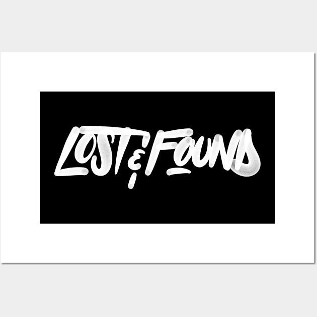 Lost and Found Flare Cap Logo Wall Art by Crossight_Overclothes